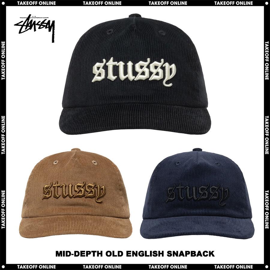 ステューシー キャップ メンズ レディース オールドイングリッシュ 