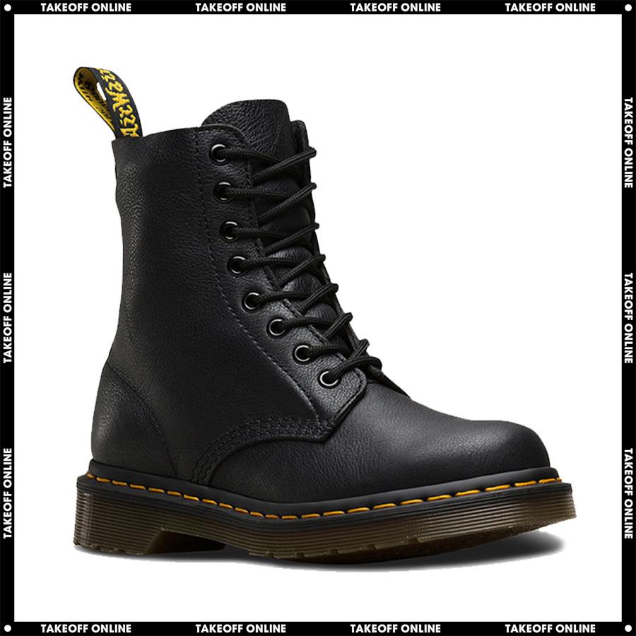 【期間限定クーポンあり】ドクターマーチン ブーツ メンズ レディース パスカル 8ホールブーツ ブラック Dr.Martens PASCAL 8HOLE BOOTS BLACK｜goldtakeoff7