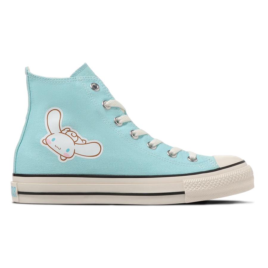 コンバース レディース スニーカー オールスター シナモロール ハイカット ライトブルー サンリオ コラボ ALL STAR R CINNAMOROLL HI LIGHT BLUE｜goldtakeoff7｜04