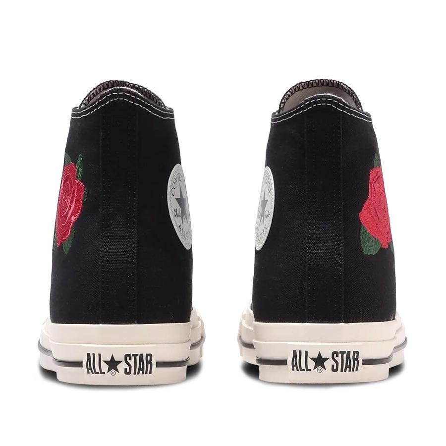 コンバース オールスター R ローズエンブロイダリー HI ブラック コンバース CONVERSE ALL STAR (R) ROSEEMBROIDERY HI