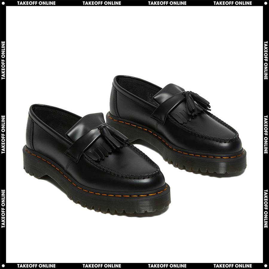Dr Martens Adrian Bex Tassele Loafer Black Smooth メンズ レディース シューズ ドクターマーチン エイドリアン ベックス タッセルローファー 厚底 ローファー Size 24 0cm Uk5 0 Ilgaimportadora Com
