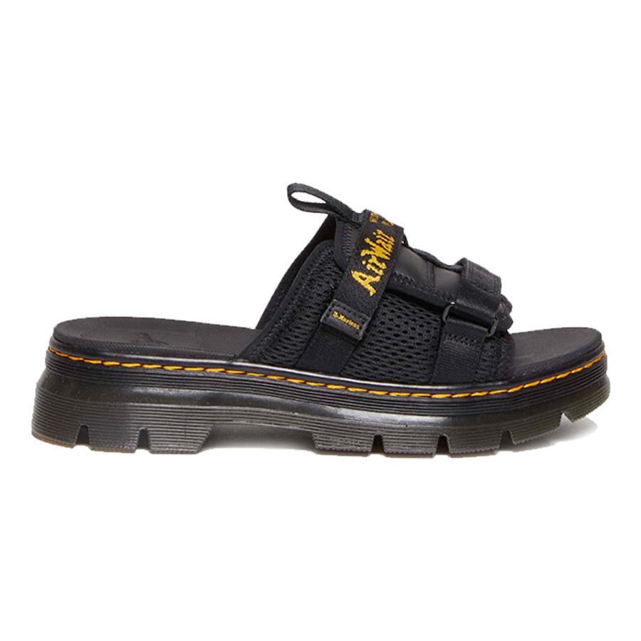 メンズ レディース Dr.Martens AYCE SLIDE SANDAL BLACK 厚底 ドクター