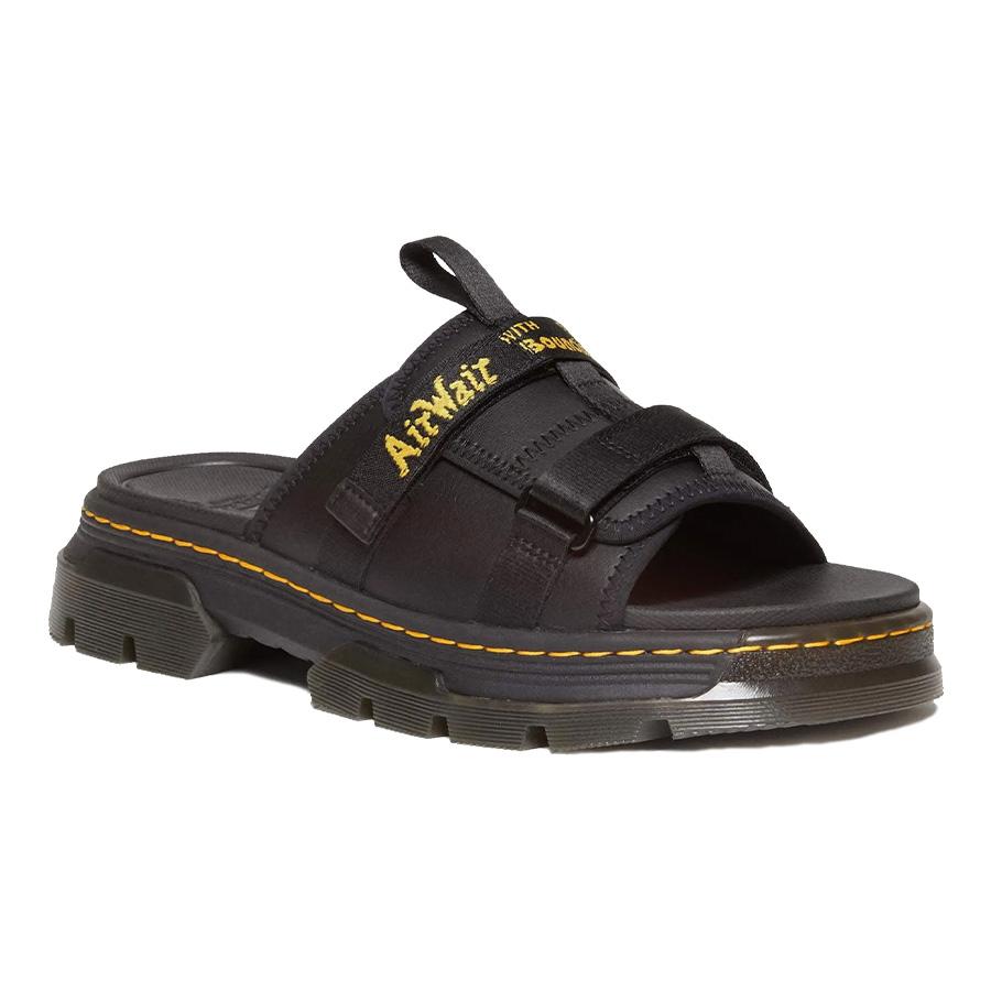 ドクターマーチン スライドサンダル メンズ レディース エイス ブラック Dr.Martens AYCE SLIDE SANDAL BLACK｜goldtakeoff7｜02