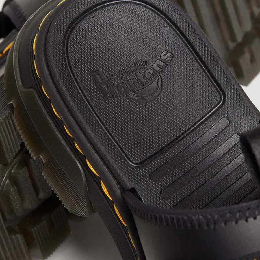 ドクターマーチン スライドサンダル メンズ レディース エイス ブラック Dr.Martens AYCE SLIDE SANDAL BLACK｜goldtakeoff7｜07