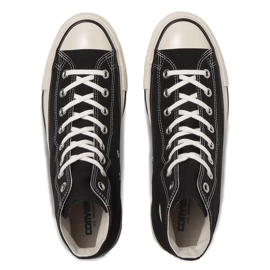 コンバース スニーカー メンズ レディース オールスター US ハイカット ブラック/ホワイトCONVERSE ALL STAR US HI BLACK / WHITE-TRICO 2色展開｜goldtakeoff7｜03