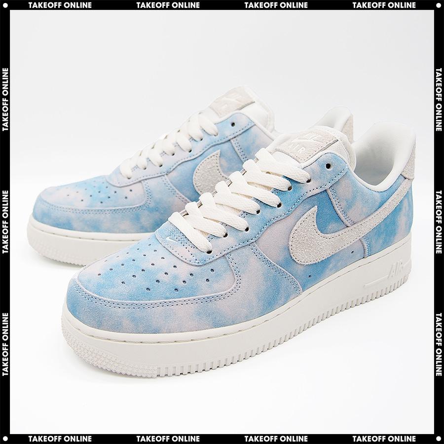 NIKE WMNS AIR FORCE 1 '07 SE “CLOUDS” CELESTINE BLUE/SAIL