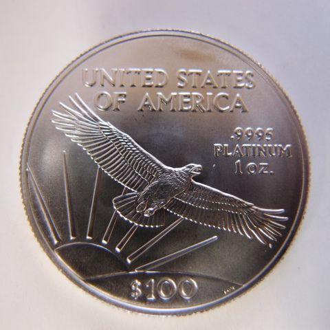 アメリカ　プラチナイーグルコイン　１オンス　２０１４年｜goldtohki｜02
