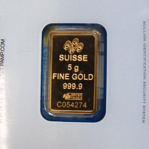 スイス　パンプ社製　純金５ｇバー　Ｆｏｒｔｕｎａ　新品未使用｜goldtohki｜02