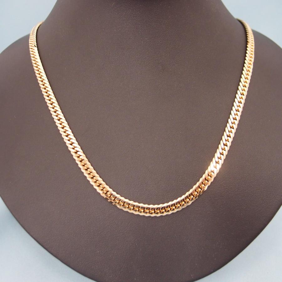 K18 6面Wカット喜平 60cm 50g 新品未使用 ネックレス : Gold Tohki