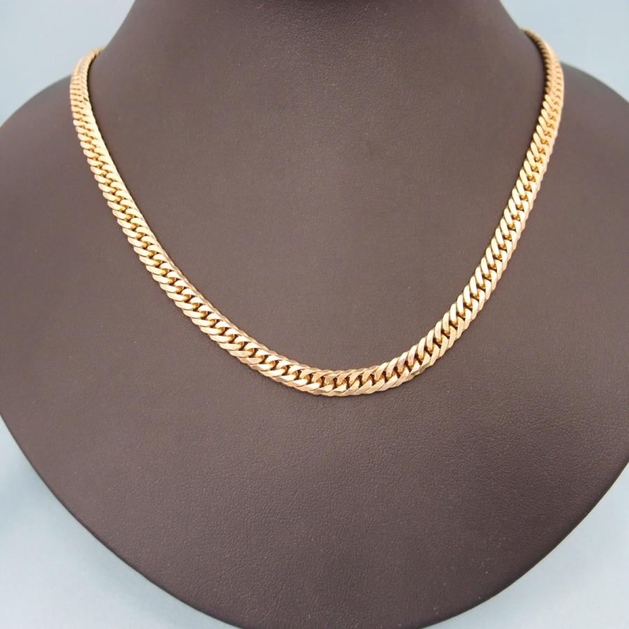 K18 6面Wカット喜平 50cm 50g 新品未使用 ネックレス : Gold Tohki 