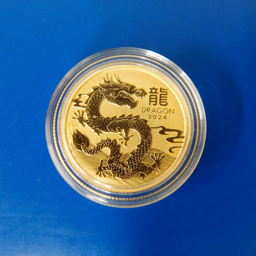 2024年】干支金貨1/4オンス 辰年 新品未使用 : Gold Tohki 2024年】干支金貨1/4オンス 辰年 新品未使用 : Gold Tohki