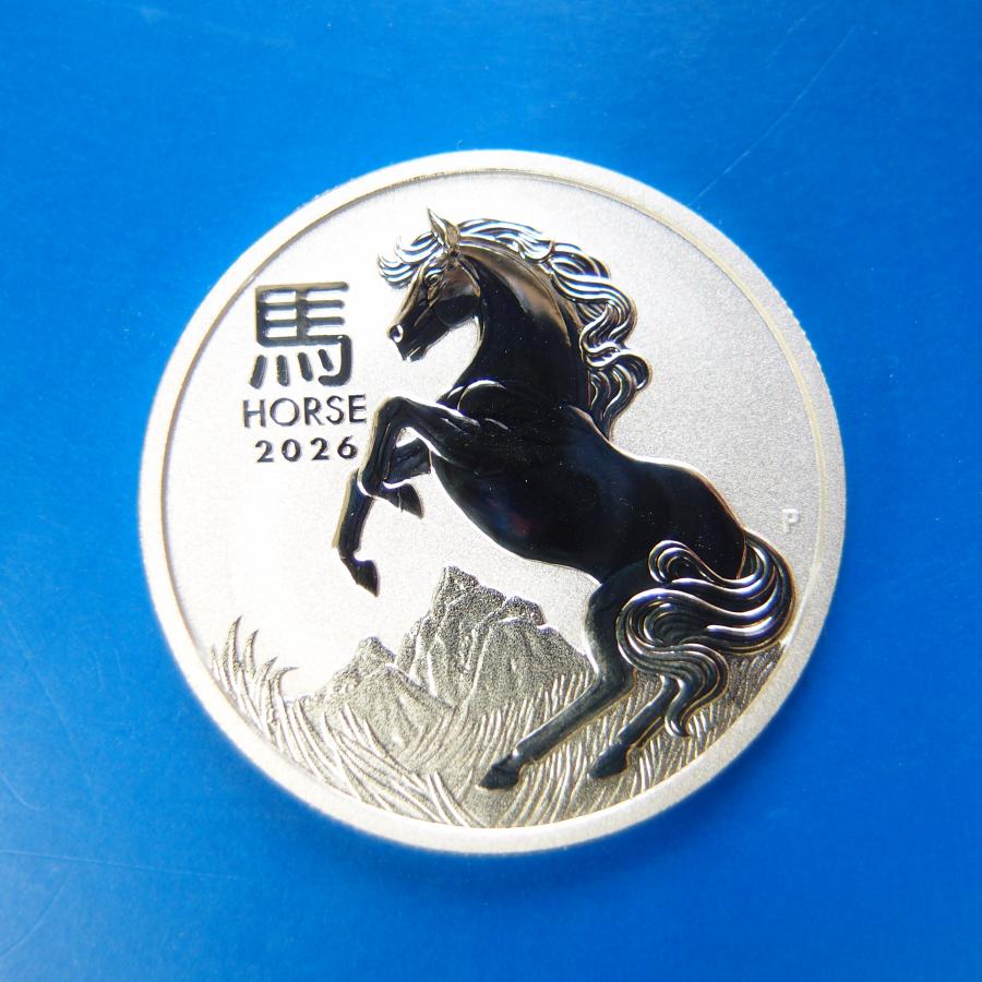 2026年】プラチナ干支コイン1オンス 午年 オーストラリア パース