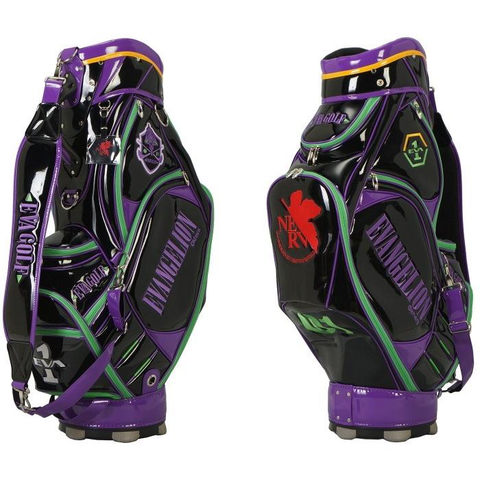 エヴァンゲリオン　キャディバッグ　初号機　EVANGELION GOLF エヴァゴルフ　EVA GOLF｜golf-atlas｜02