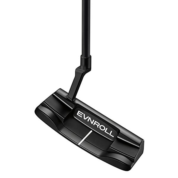 EVNROLL ER2v パター ER2v ミッドブレード ブラック ショートスラント パター(パター