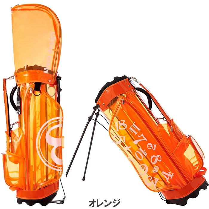 フランク三浦 スケルトン スタンドキャディバッグ 9型 FMG-SK-CB