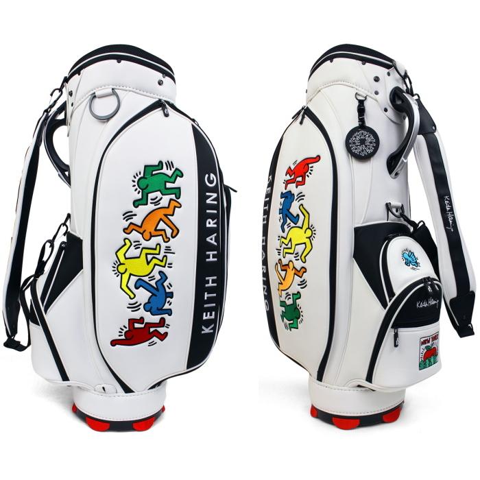 キースヘリング KHCB-07 キャディバッグ 5Figs 9型 【Keith Haring