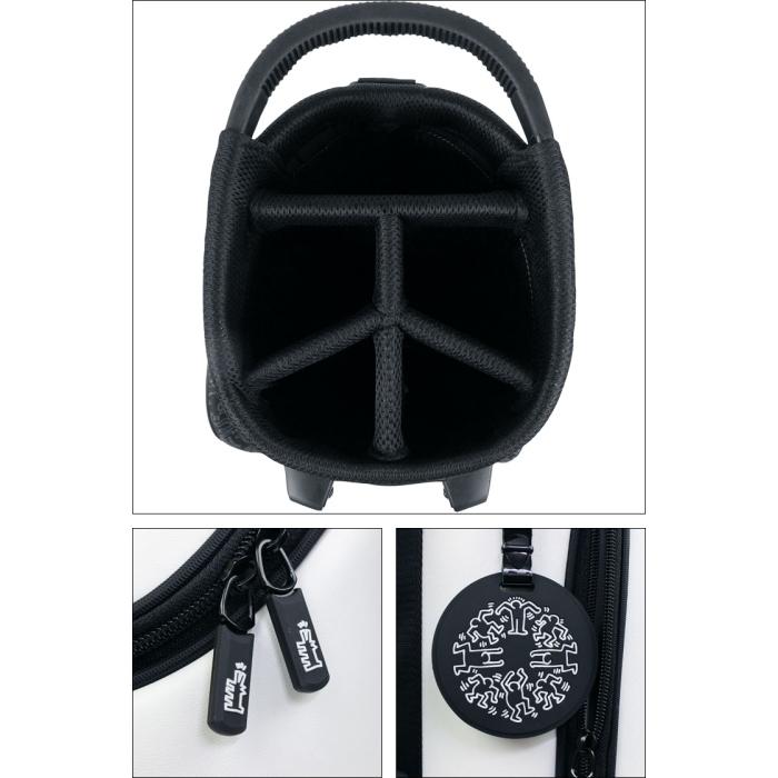 キースヘリング KHCB-08 スタンド キャディバッグ 5Figs 9型