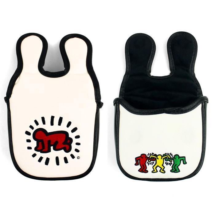 Keith Haring キャディバッグ ホワイト　パターカバーおまけ Amazon.co.jp: キース・ヘリング(Keith Haring) KHCB-09