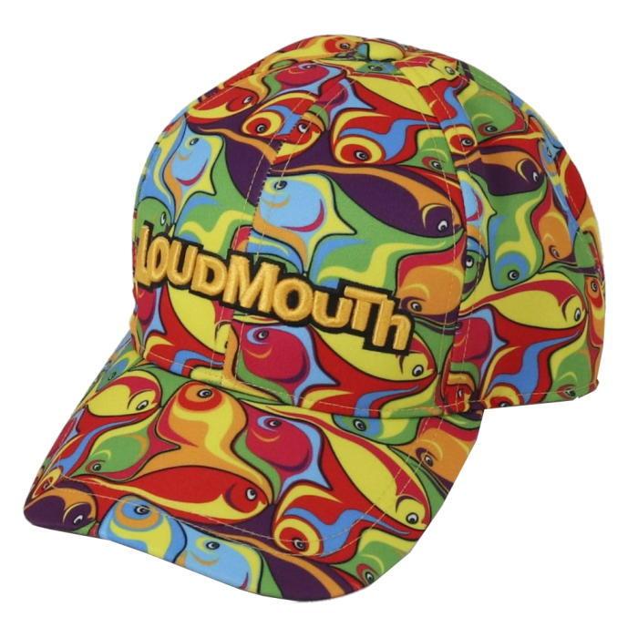 Loudmouth ラウドマウス ゴルフキャップ 7619251 282 Reinbow Tangs レインボー柄 サイズフリー