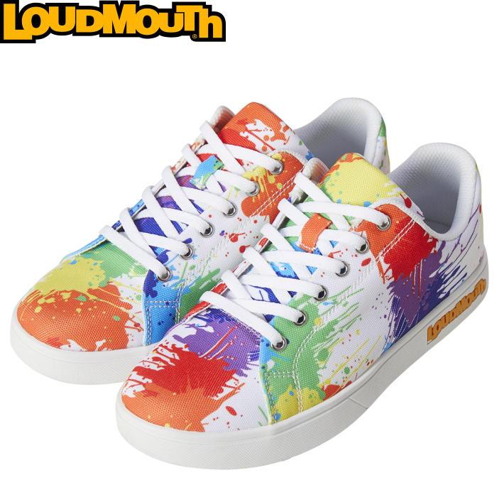 Loudmouth ラウドマウス LM-GS0002 スパイクレス ゴルフシューズ Drop Cloth（001）【メンズ/レディース】  :loud-shoes-c:ゴルフアトラス - 通販 - Yahoo!ショッピング