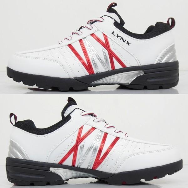 Lynx リンクス LXSH-7569 ゴルフシューズ （軽量スパイクレス /幅広3E