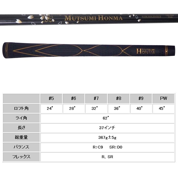 MUTSUMI HONMA HONMA ムツミ ホンマ 本間睦 MH-777 ワンレングス MUTSUMI HONMA HONMA ムツミ ホンマ 本間睦 MH-777 ワンレングス