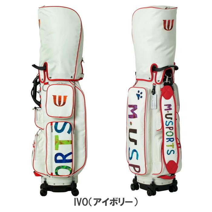 M・U SPORTS SPORTS MUスポーツ 703D6100 キャディバッグ 4輪 M・U SPORTS SPORTS MUスポーツ 703D6100 キャディバッグ 4輪