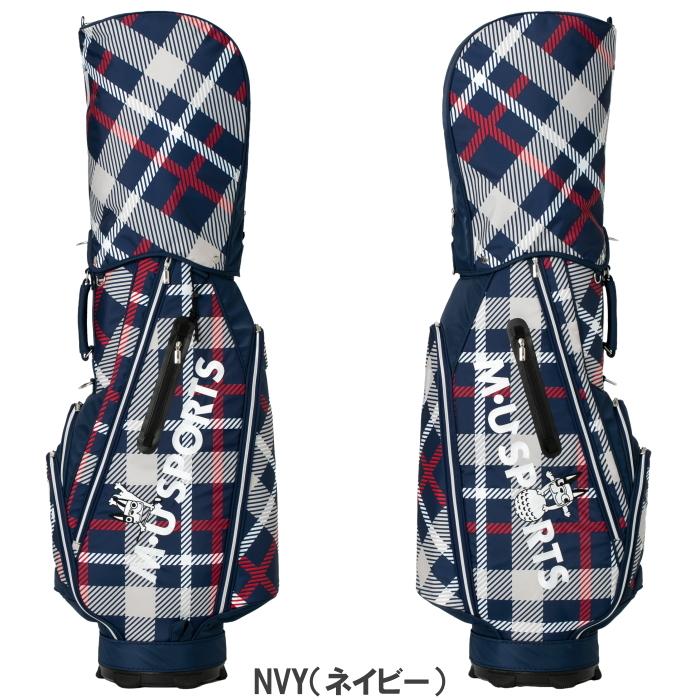 M・U SPORTS SPORTS MUスポーツ 703D6104 キャディバッグ セルフ M・U SPORTS SPORTS MUスポーツ 703D6104 キャディバッグ セルフ