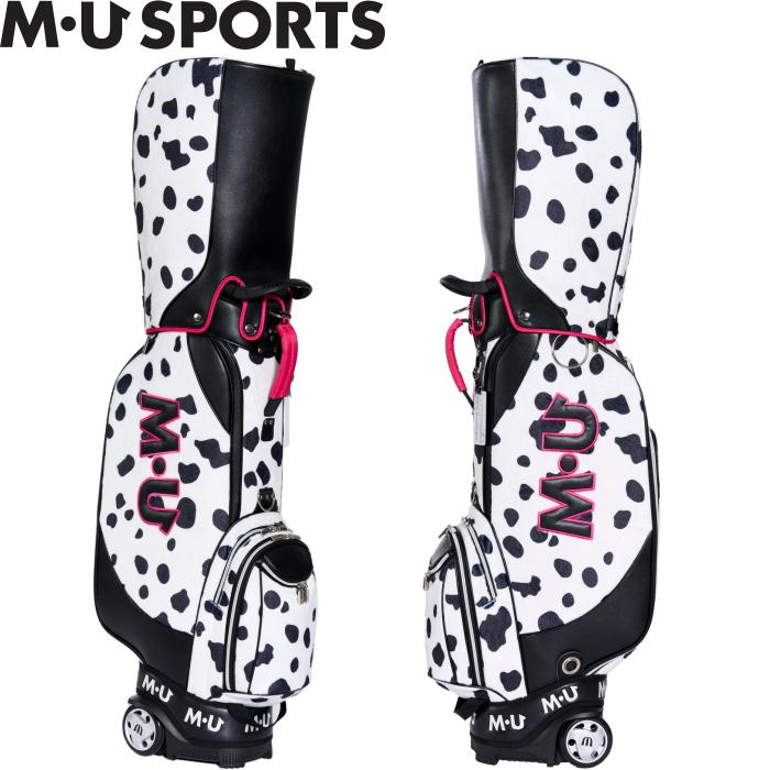 X553 M.U SPORTS ゴルフクラブ キャディバッグ ダルメシアン柄 最 安 価格スポーツ - X553 M.U SPORTS ゴルフクラブ キャディバッグ