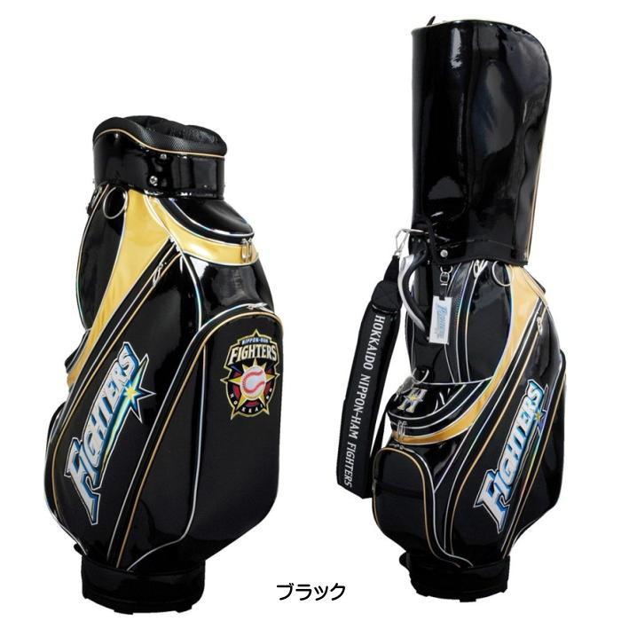 未使用品 北海道日本ハムファイターズ キャディバッグ 9.5型 NFCB-6271 48インチ対応 ホワイト レザックス 日ハム ゴルフ用品 札幌市 西区 西野店 北海道日本ハムファイターズ NFCB-6271 キャディバッグ 9.5型