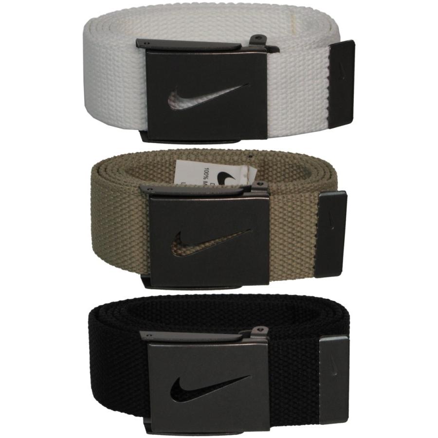 Nike Golf ナイキゴルフ 3 In 1 Web Pack ベルト 白 カーキ 黒 バックル1個 ベルト3本組 Nike 3in1 Webbelt3 ゴルフアトラス 通販 Yahoo ショッピング