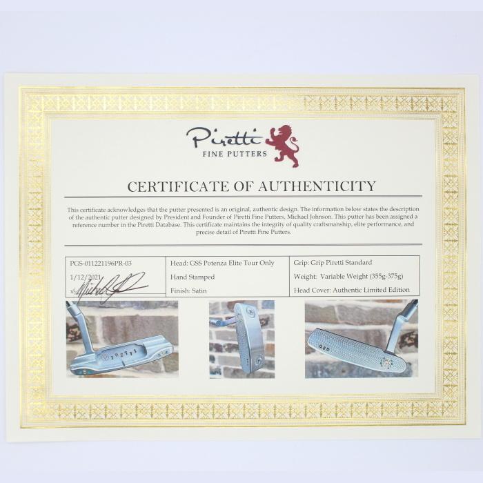 Piretti（ピレッティ） エリート ポテンザ ツアーオンリー GSS ハンド