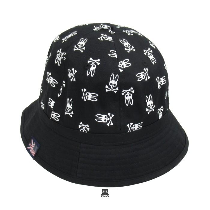 郵便発送可】 PSYCHO BUNNY サイコバニー PB316 メトロハット スカル