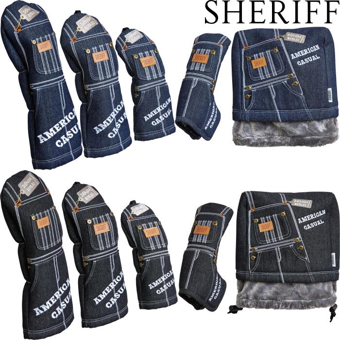 SHERIFF シェリフ SAM-004HC アメカジシリーズ デニム ヘッドカバー 