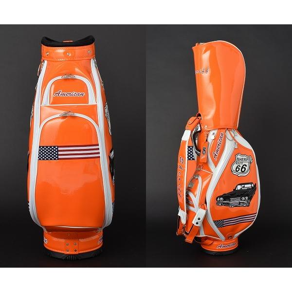 SHERIFF シェリフ SFA-013 アメリカンシリーズ 3点式キャディバッグ