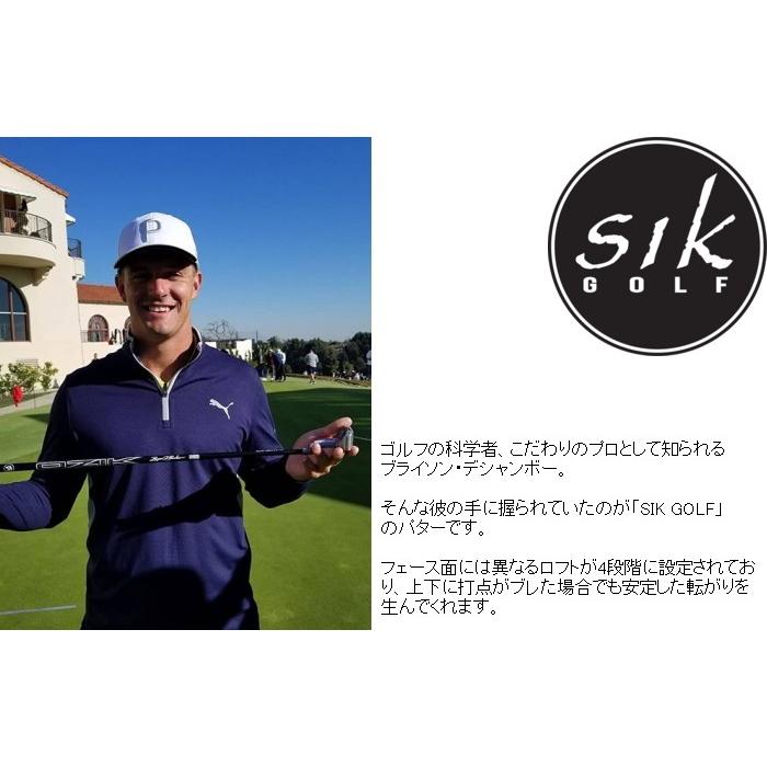 SIK GOLF シックゴルフ Flo C-Series（フロー）パター 【中尺アーム