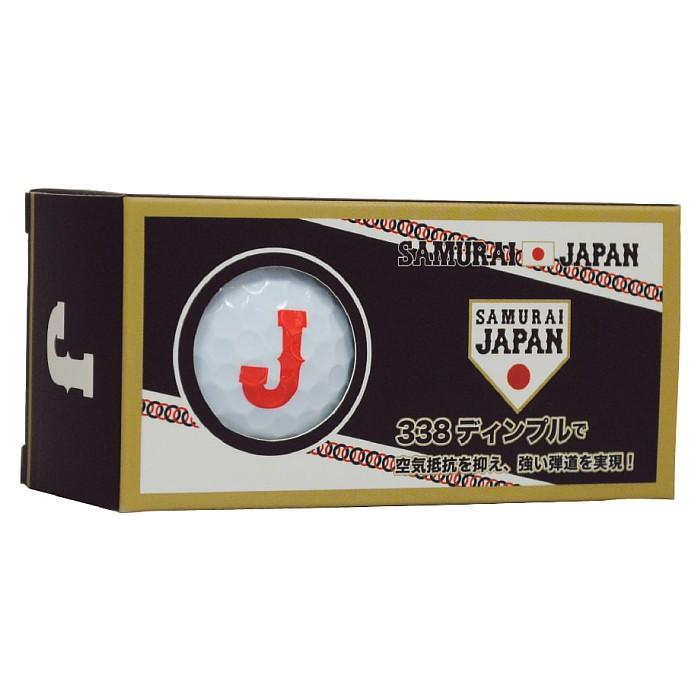 SAMURAI JAPAN 侍ジャパン 野球日本代表 ゴルフボール 1箱（6個入り