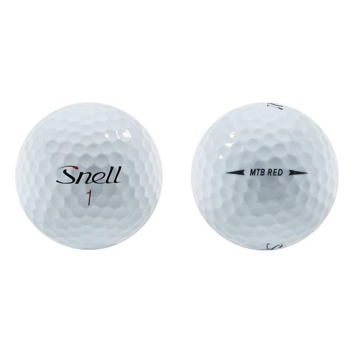 Snell GOLF スネルゴルフ MY TOUR BALL ゴルフボール BLACK/RED