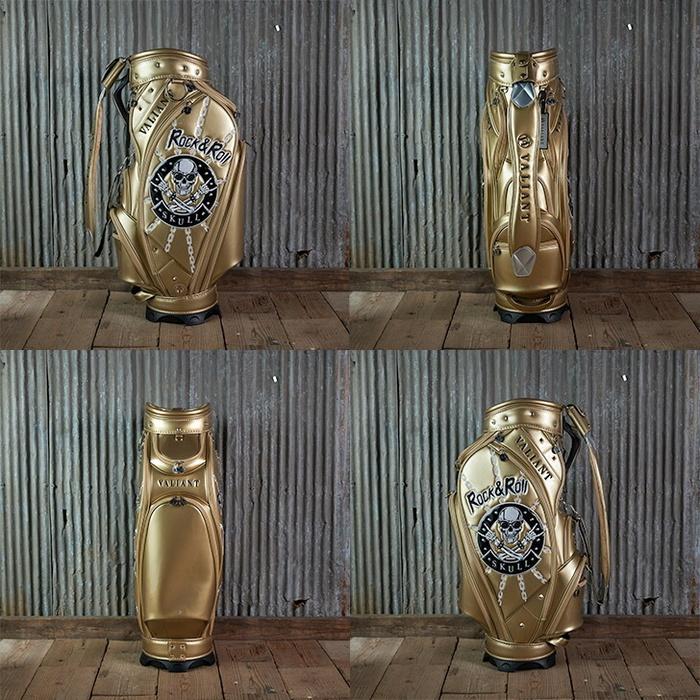 限定品　ヴァリアント スカルコレクション キャディバッグ9.5型VALIANT ヴァリアント VA-013 スカルコレクション キャディバッグ 9.5型