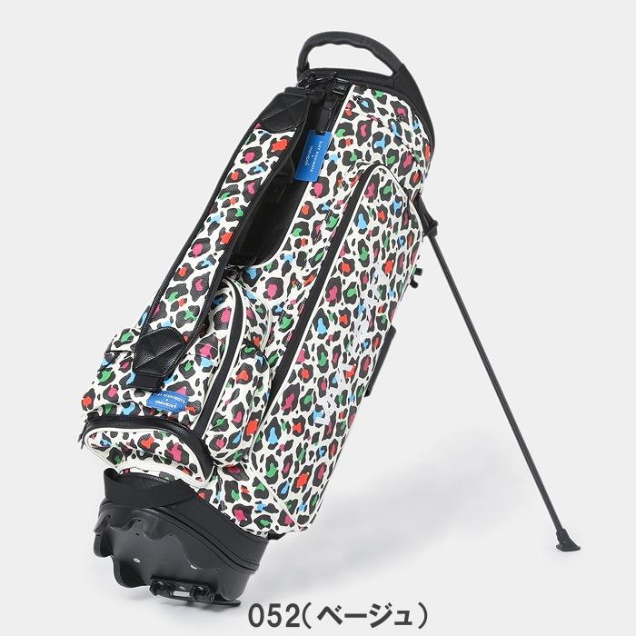 ビバハート VIVA HEART×ELEY KISHIMOTO PARTY LEOPARD　スタンド キャディバッグ 9.5型　47インチ対応 ユニセックス レオパード柄｜golf-atlas｜06