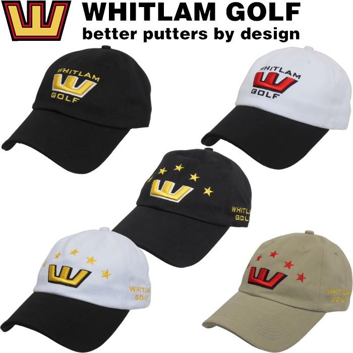  ウィットラム ゴルフ WHITLAM GOLF CAP　ゴルフキャップ　（USAゲージデザインモデル）