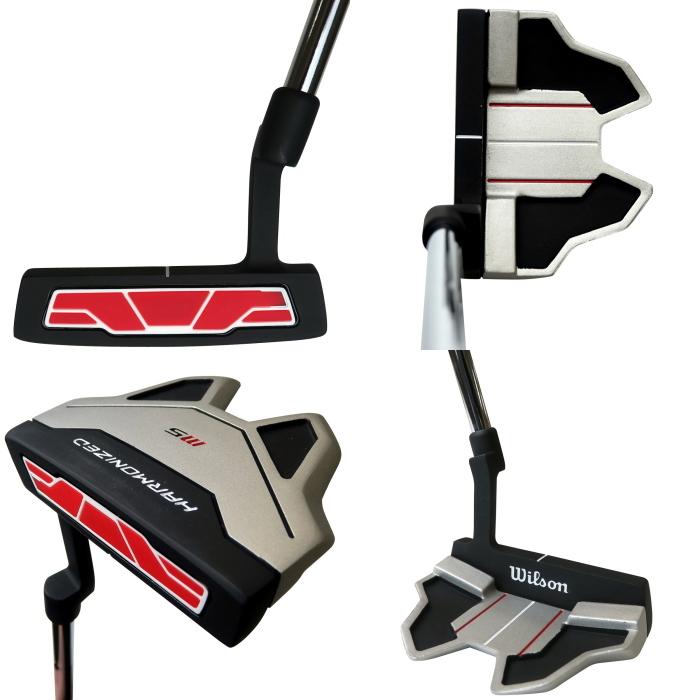 パターカバー付 Wilson ウィルソン HARMONIZED PUTTER ハーモナイズドパター 【お好みで選べる4種ヘッド