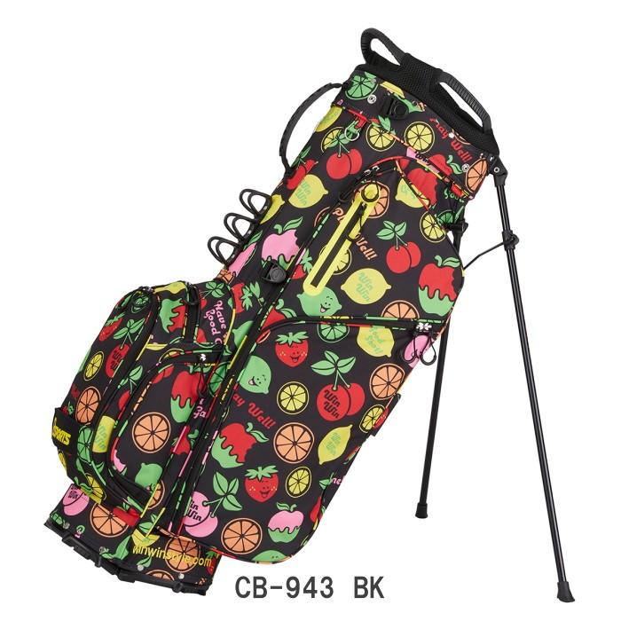 【専用です！】 ウインウインスタイル　スタンド式　軽量キャディバッグ フルーツ柄 WINWIN STYLE（ウィンウィンスタイル） FRUITS PARADISE LIGHT WEIGHT