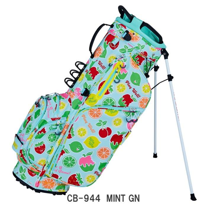 【専用です！】 ウインウインスタイル　スタンド式　軽量キャディバッグ フルーツ柄 WINWIN STYLE（ウィンウィンスタイル） FRUITS PARADISE LIGHT WEIGHT