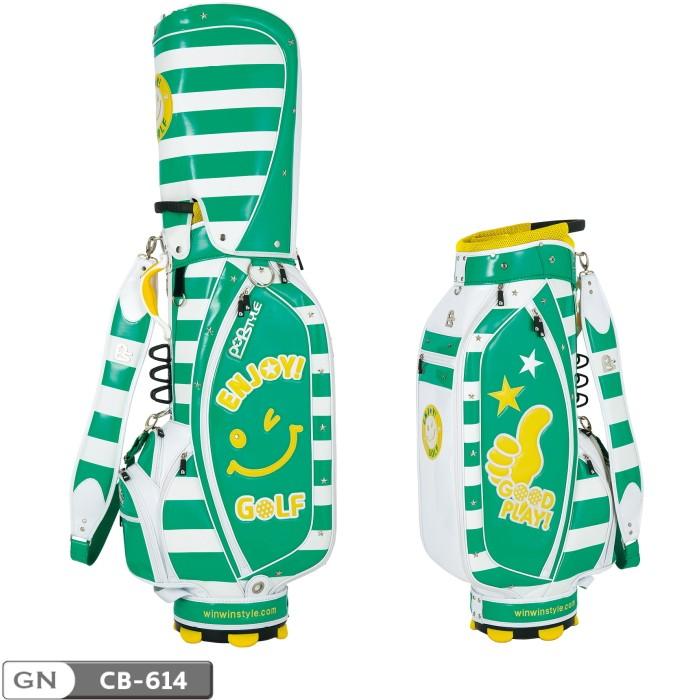 訳ありウィンウィンスタイル日本一キャディバッグ タグ付き未使用品 WINWIN STYLE（ウィンウィンスタイル） ENJOY GOLF エンジョイゴルフ