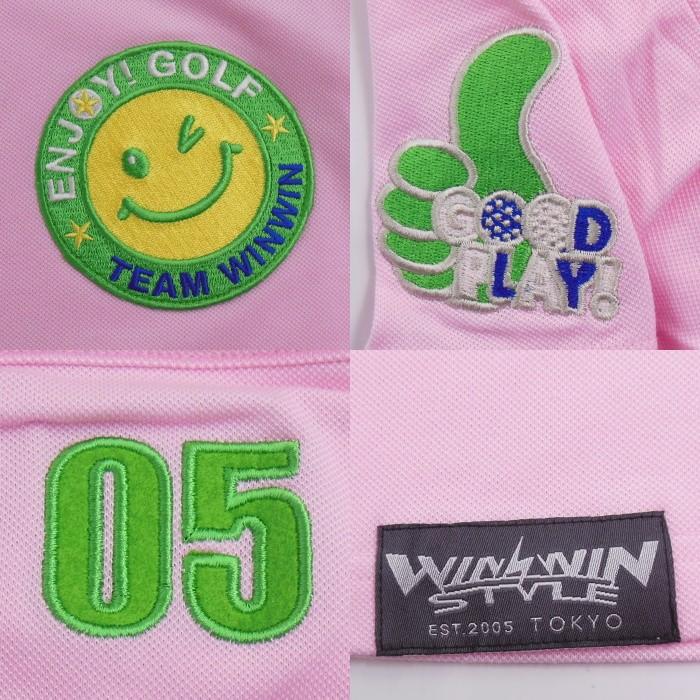 【新品】ウィンウィンスタイル ゴルフウエア  半袖  M ヨドバシ.com - ウィンウィンスタイル WINWIN STYLE AW-52-M