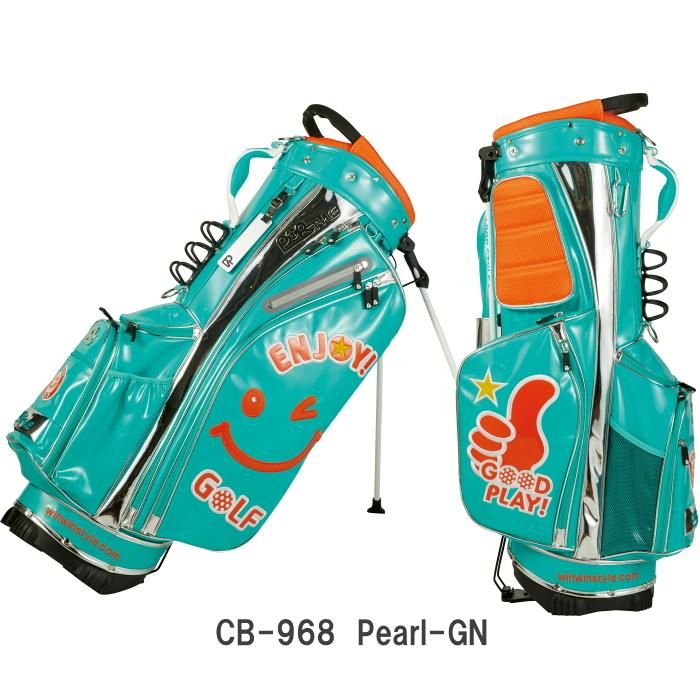 ゴルフバッグ・キャディバッグ WIN WIN STYLE  ENJOY GOLF WINWIN STYLE（ウィンウィンスタイル） ENJOY GOLF Pearl スタンド