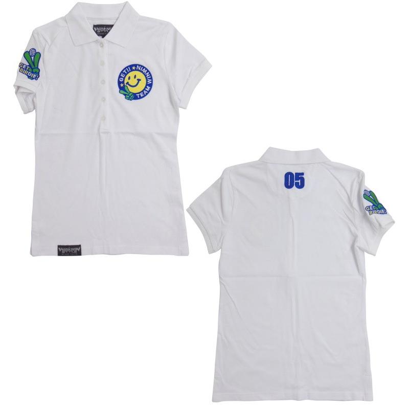 【新品】ウィンウィンスタイル ゴルフウエア 半袖 M WINWIN STYLE（ウィンウィンスタイル） 【メール便発送可】 GET BIRDIE
