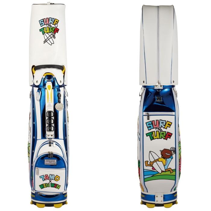 TAMO WINWIN STYLE コラボキャディバッグ ゴルフクラブセット✨ WINWIN STYLE（ウィンウィンスタイル） SURF&TURF CART BAG LEM カート