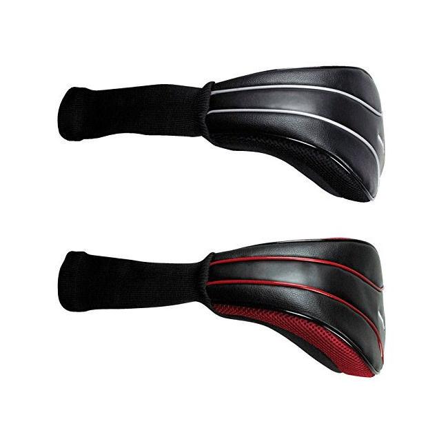 (未使用･未開封品)　LEZAX(レザックス) TEE-OFF ヘッドカバー ドライバー用  TOHC-6551 ブラック×レッド 0pbj0lf Amazon.co.jp: LEZAX(レザックス) TEE-OFF ヘッドカバー